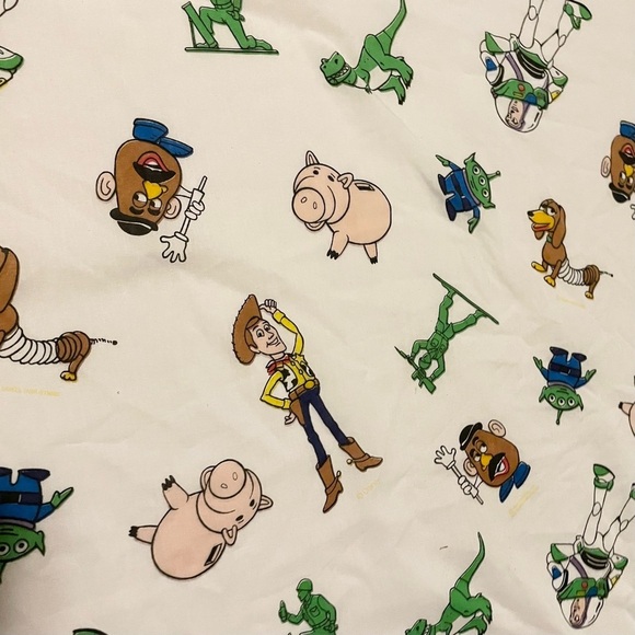 Vintage Toy Story Double/Full Flat Sheet 93” x 76” - Picture 3 of 16